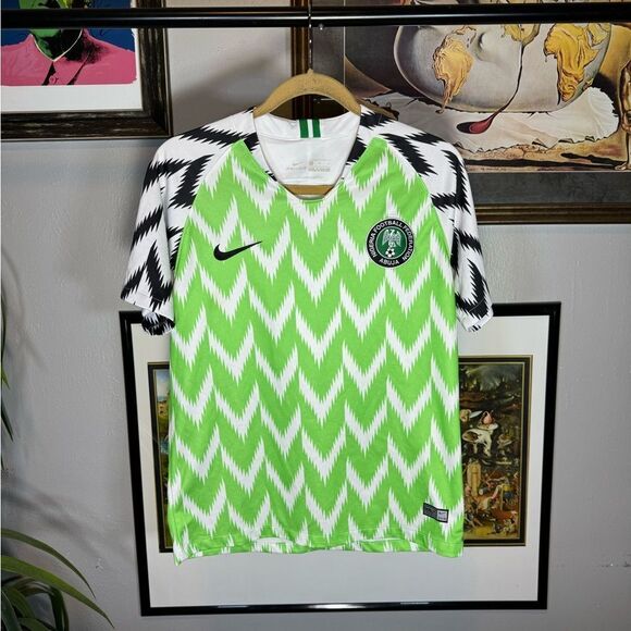 Nike Other - Nike Nigeria Jersey Men Home Soccer Kit 2018